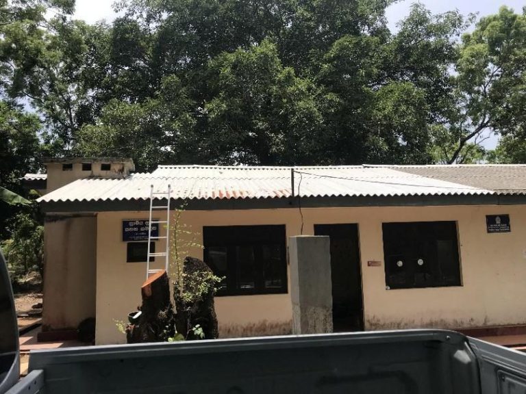 Clinic Centre Nelumwila – repair