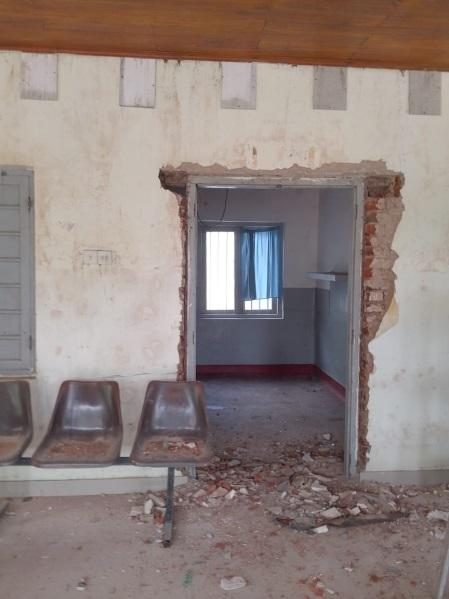 DH Ranorawa – on-call rooms improvement (in progress)